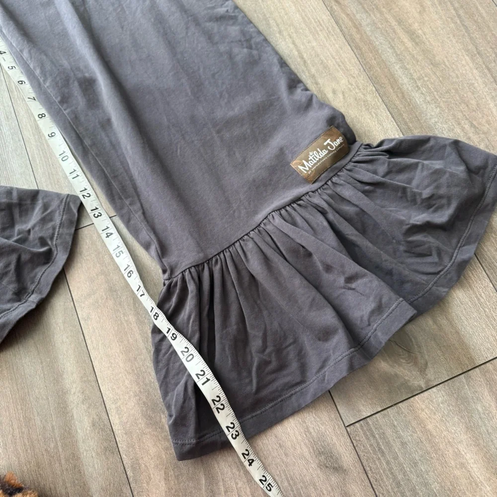 Matilda Jane Odyssey ruffle pant grey size medium - Picture 6 of 6
